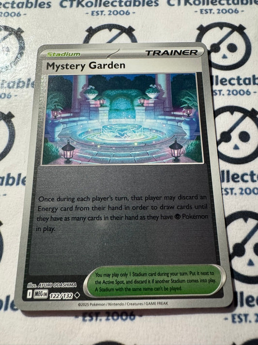 Mystery Garden Reverse Holo #122/132 Mega Evolution Pokemon