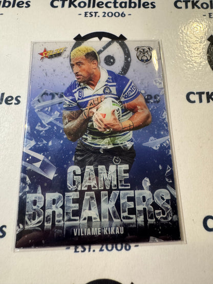 2026 Select NRL League Heroes Game Breakers #GB19 Viliame Kikau Bulldogs