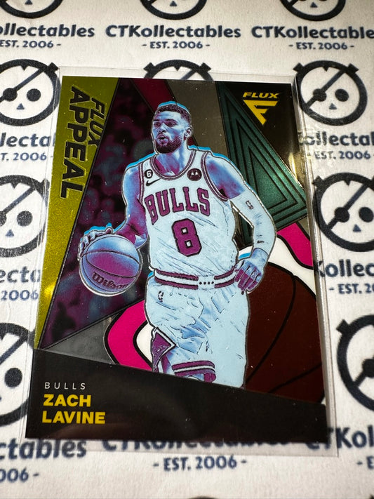 2022-23 NBA Panini Flux Zach LAvine Flux Appeal #9 Bulls