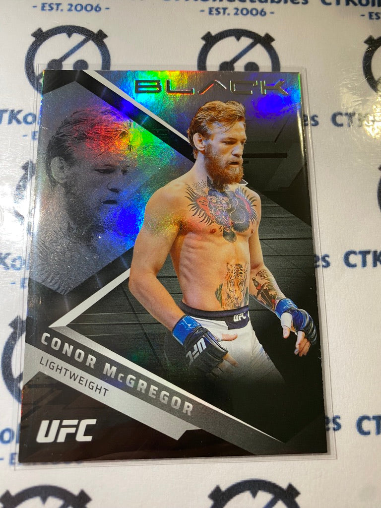 2022 UFC Panini Chronicles Black Conor McGregor #218