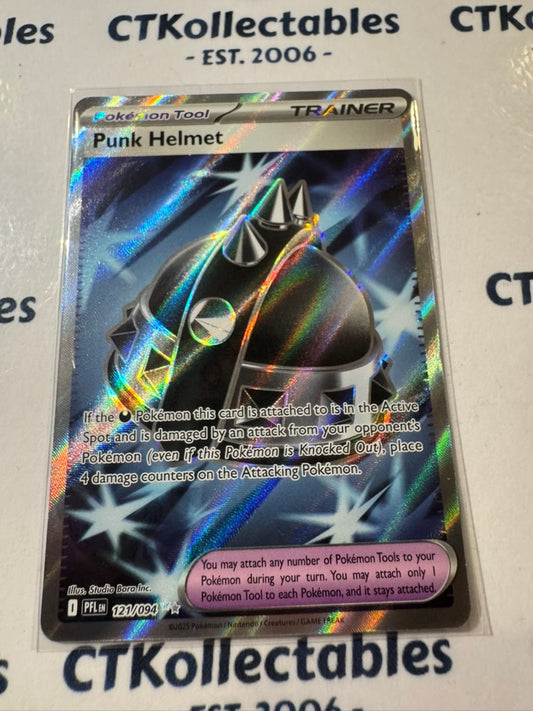 Punk Helmet Full Art #121/094 Phantasmal Flames Pokemon