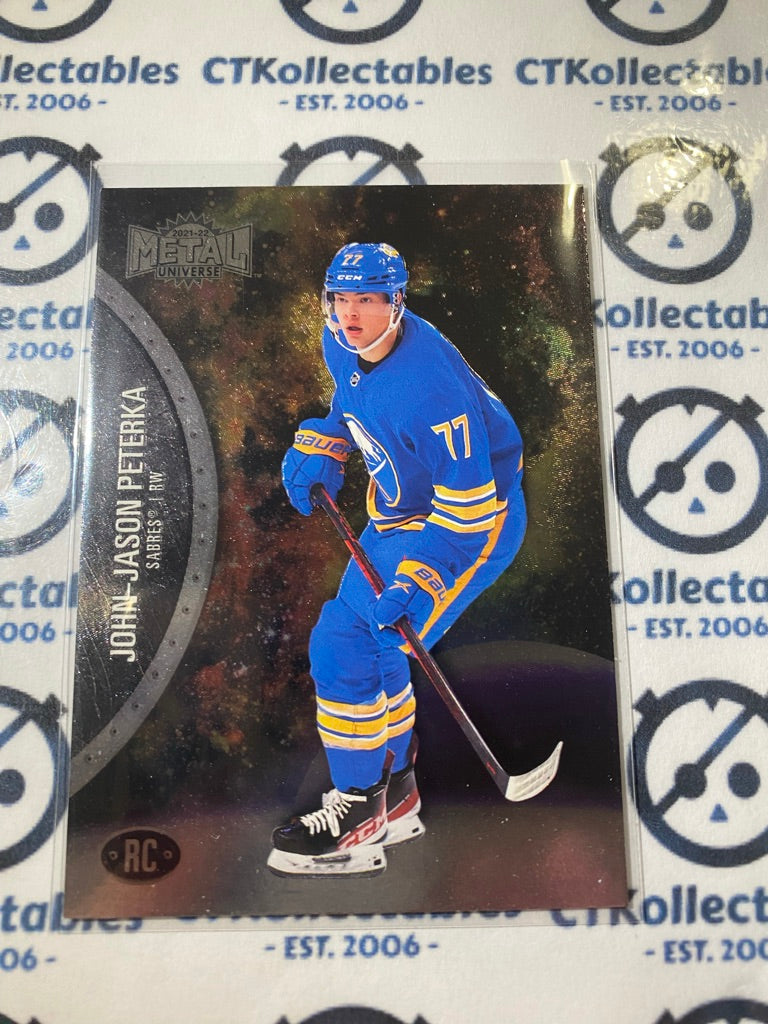 2021/22 Skybox NHL Metal Universe John-Jason Peterka RC #178 Sabres