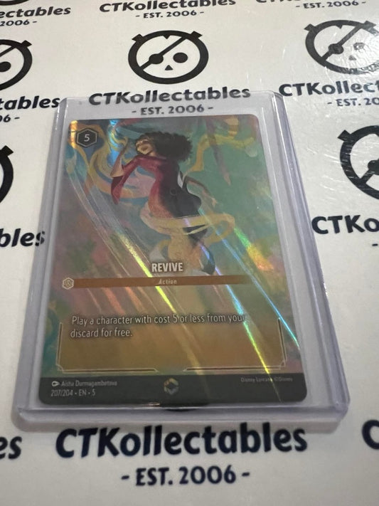 2024 Disney Lorcana Shimmering Skies Revive 207/204 ENCHANTED