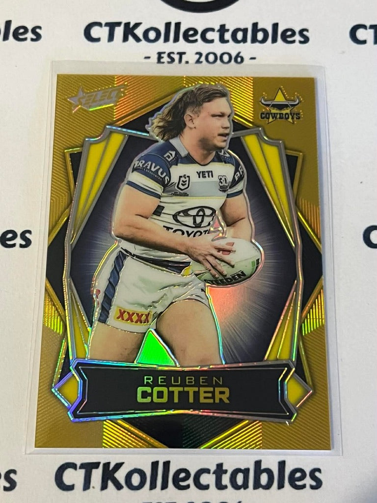 2026 Select NRL League Heroes Luminous Base #L110 Reuben Cotter Cowboys