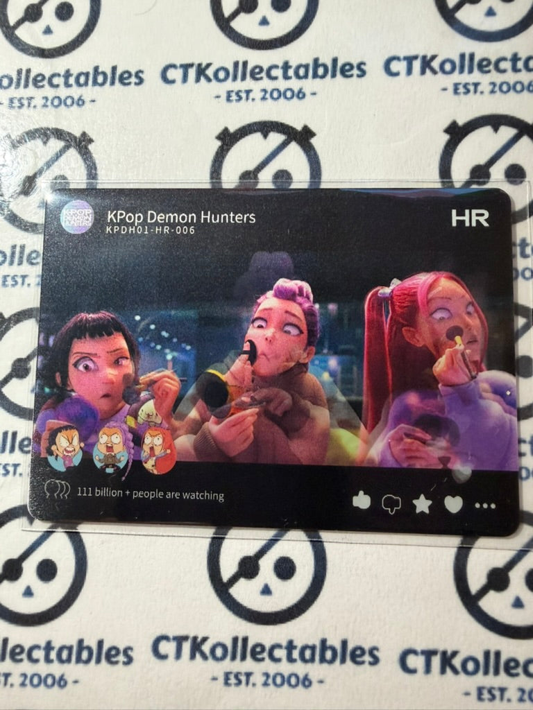 Kayou KPop Demon Hunters Motion Card #KPDH01-HR-006 111+ Billion