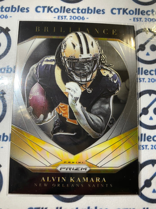 2020 NFL Prizm Alvin Kamara Brilliance #5 Saints