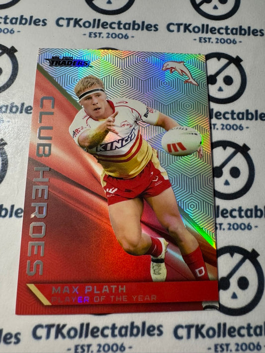 2025 NRL Traders CLUB HEROES CH 12 / 44 DOLPHINS MAX PLATH