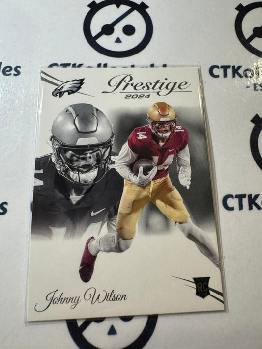 2024 NFL Prestige Rookie Card #373 Johnny Wilson Philadelphia Eagles