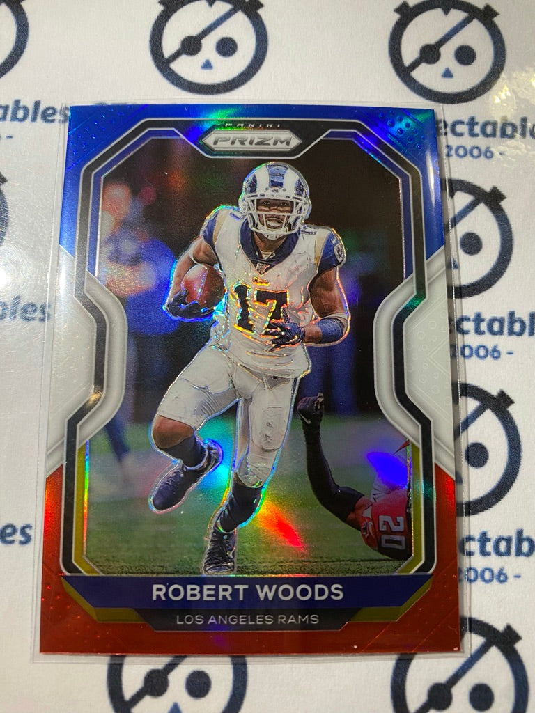 2020 NFL Prizm Robert Woods Red White & Blue Prizm #273 Rams