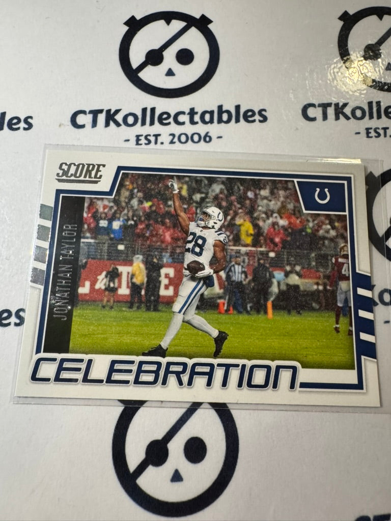 2022 NFL Panini Score Celebration #C-JT Jonathan Taylor Colts