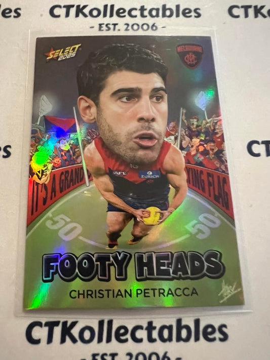 2025 AFL Footy Stars Footy Heads Christian Petracca FH65 Demons
