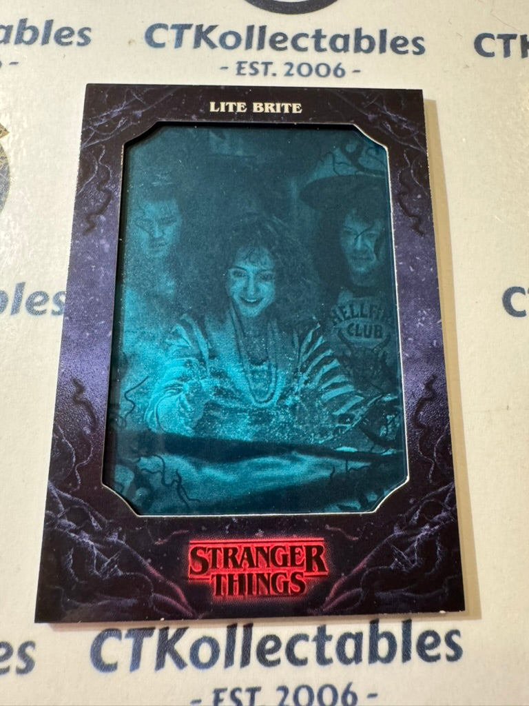 2023 Topps Stranger Things Season 4 #UD-4 Lite Brite Upside Down