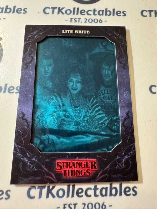 2023 Topps Stranger Things Season 4 #UD-4 Lite Brite Upside Down