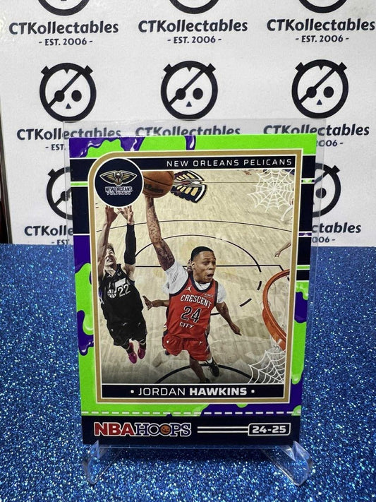 2024-25 Panini NBA HAUNTED HOOPS Slime Parallels #224 Jordan Hawkins Pelicans