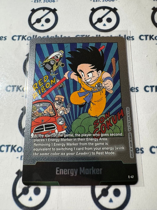 Dragon Ball Fusion World SB01 E-47: Silver Energy Marker