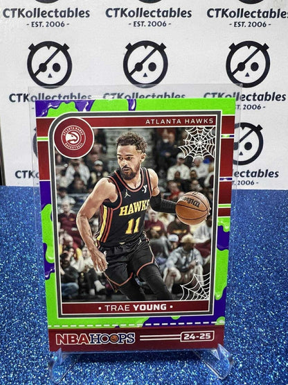 2024-25 Panini NBA HAUNTED HOOPS Slime Parallels #106 Trae Young Atlanta Hawks