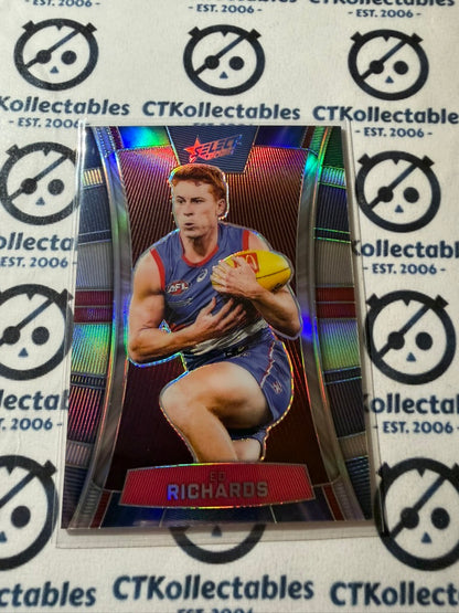 2026 Select AFL Footy Stars Hobby Luminous LG178 Ed Richards #485/850 Bulldogs