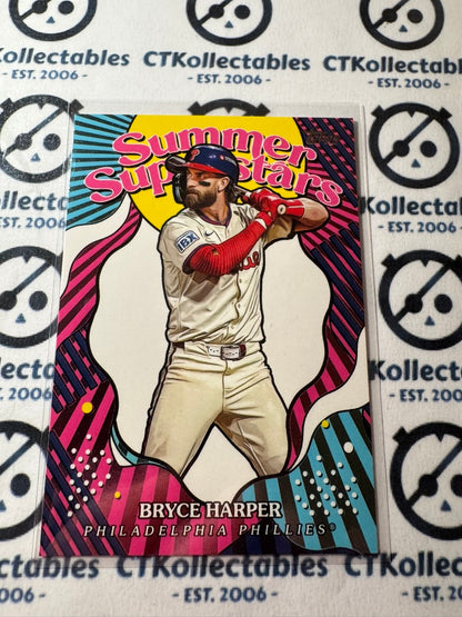2025 Topps Series 2 Baseball Bryce Harper Summer Superstars #SS-31 Phillies