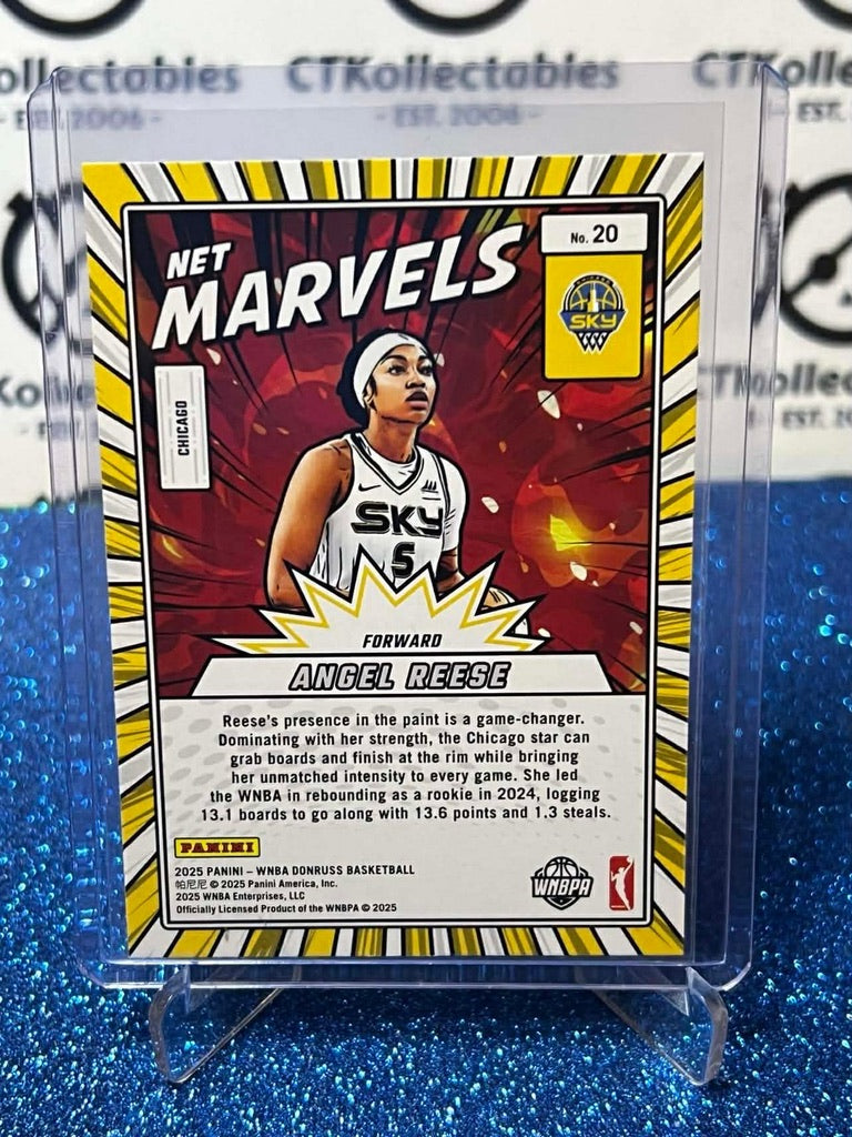 2025 Panini Donruss WNBA Net Marvels PRESS PROOF #20 Angel Reese Chicago Sky