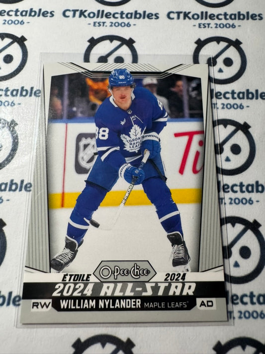 2024-25 O-Pee-Chee Hockey ALL STAR #519 William Nylander Toronto Maple Leafs