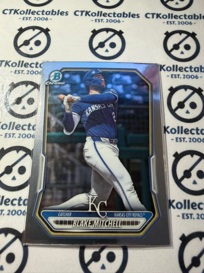 2026 Bowman Chrome Prospects BCP-13 Blake Mitchell Kansas City Royals