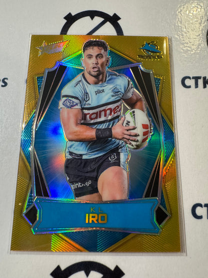 2026 Select NRL League Heroes Luminous Base #L41 Kl Iro Sharks