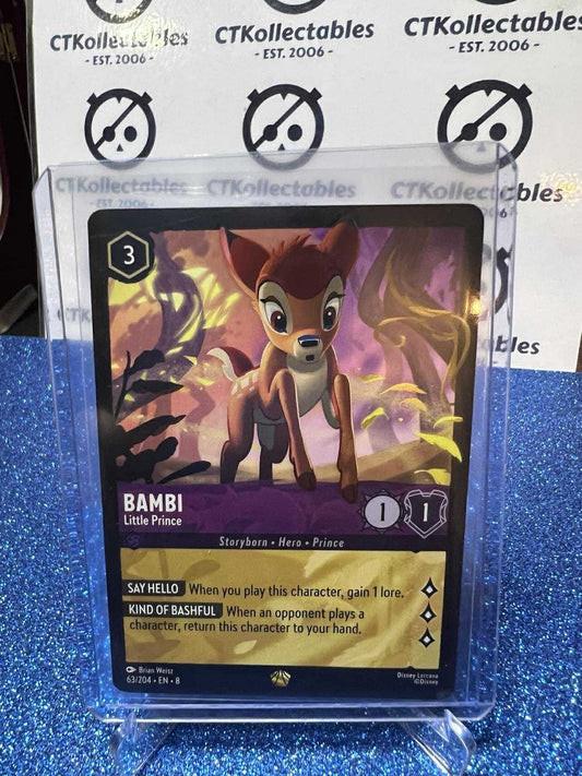 Disney Lorcana -Reign of Jafar Non-Foil - 63/204	Bambi - Little Prince L