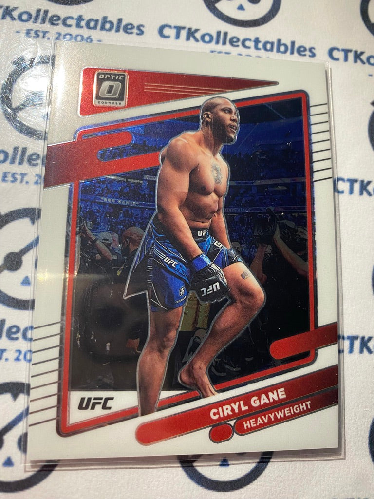 2022 UFC Panini Optic Base #40 Ciryl Gane - Heavyweight