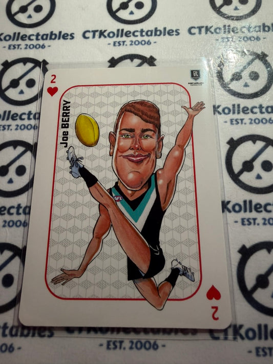 2026 Teamcoach AFL Wildcard Playing Cards Joe Berry Power