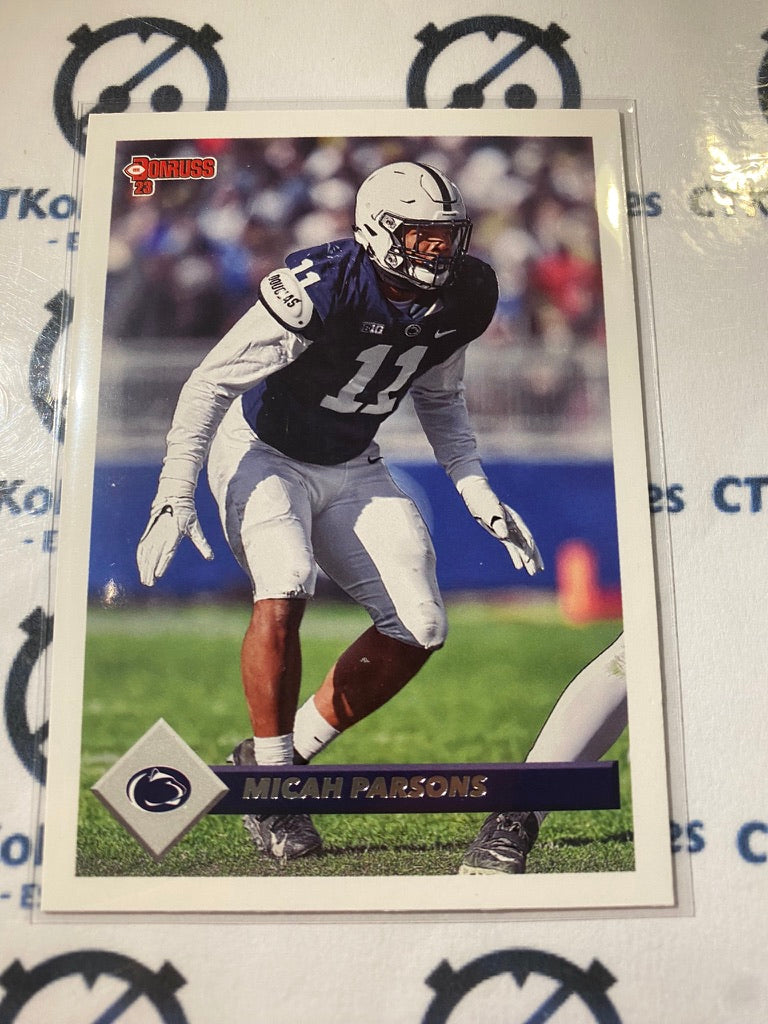 2023 NFL Panini Chronicles Draft Picks Donruss Micah Parsons #2 Cowboys