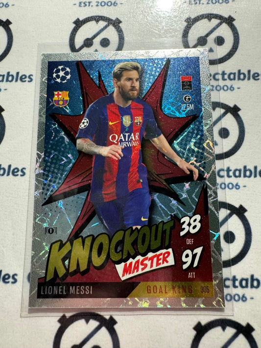 24/25 TOPPS MATCH ATTAX Lionel Messi Knockout Master #305