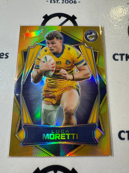 2026 Select NRL League Heroes Luminous Base #L125 Luca Moretti Eels