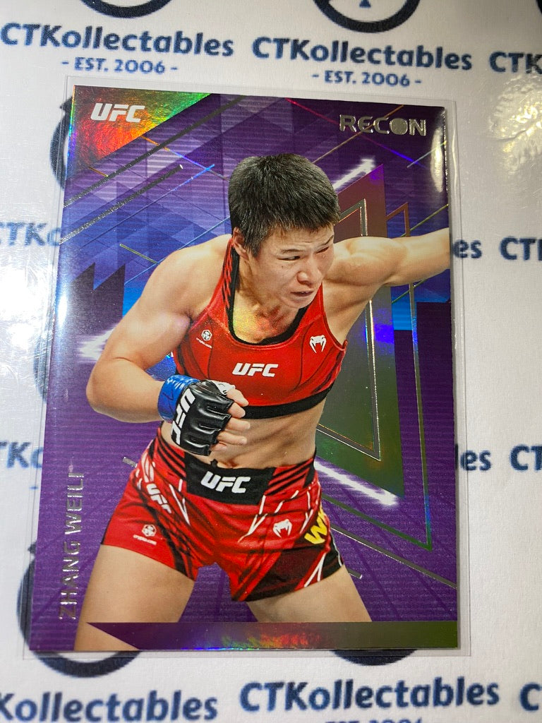 2022 UFC Panini Chronicles Recon Zhang Weili #236