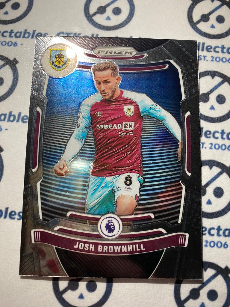 2021-22 Panini Prizm Premier League Soccer Base #68 Josh Brownhill