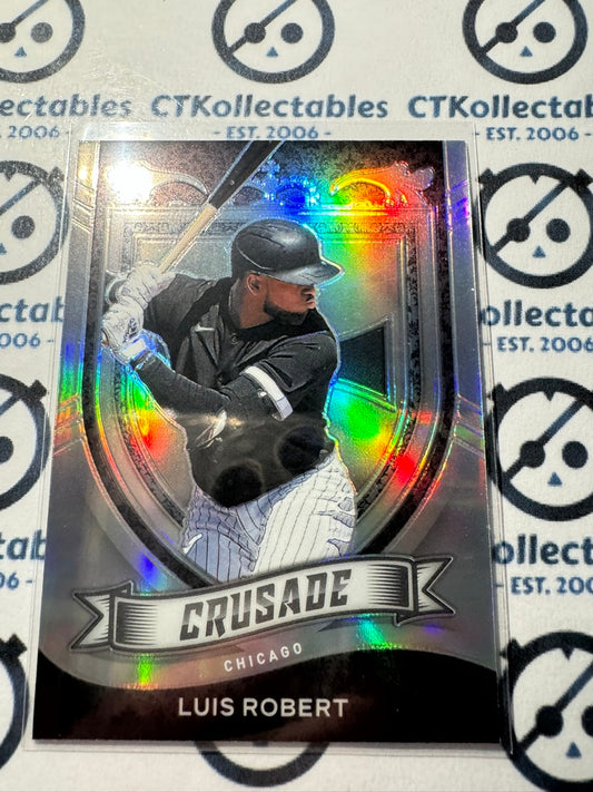 2021 Chronicles MLB Baseball Crusade Luis Robert Silver Prizm #21 Chicago