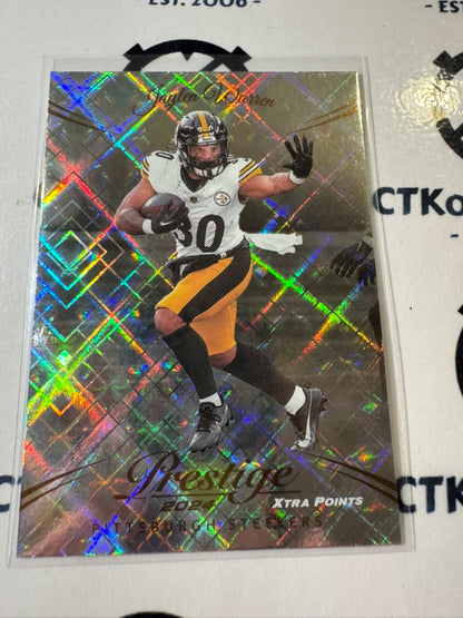 2024 NFL Prestige Diamond Xtra Points #250 Jaylen Warren Pittsburgh Steelers