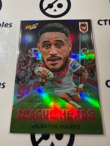 2026 Select NRL League Heroes League Heads #LH108 Valentine Holmes Dragons