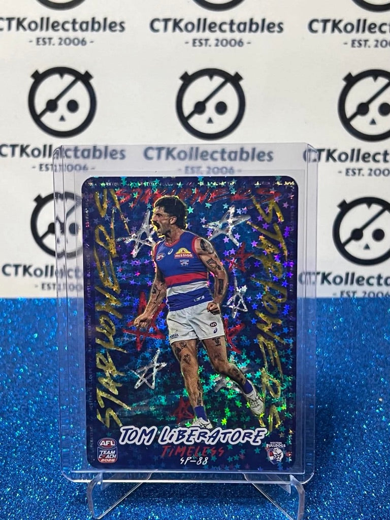 2026 Teamcoach AFL Team Star Powers Tom Liberatore SP88 Bulldogs