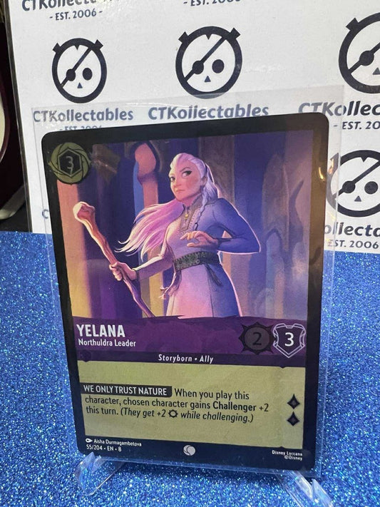 Disney Lorcana -Reign of Jafar FOIL-55/204 Yelana - Northuldra Leader