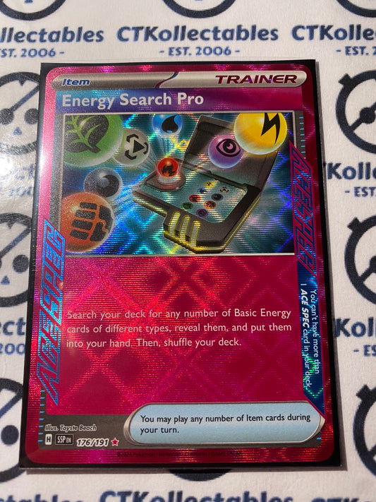 Energy Search Pro ACE SPEC #176/191 Surging Sparks Pokémon TCG 2024