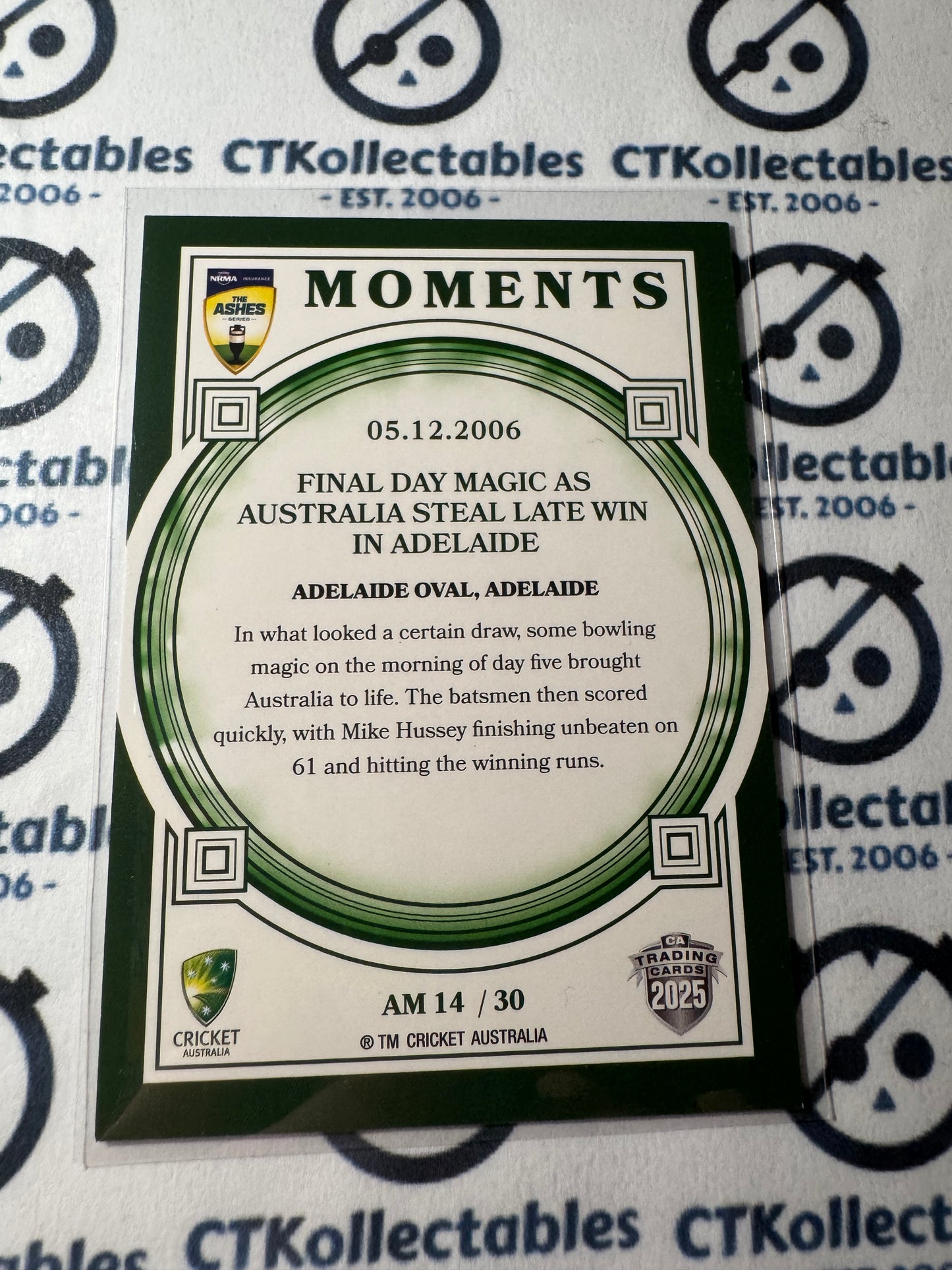 2025/26 CA Cricket Traders The Ashes Moments AM14/30