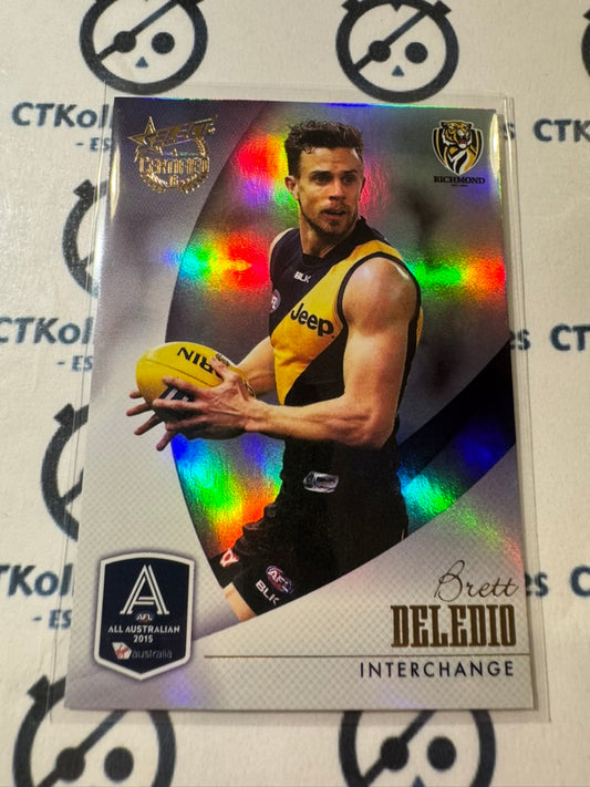 2016 AFL Select Certified Brett Deledio All Australian #AA20 Tigers