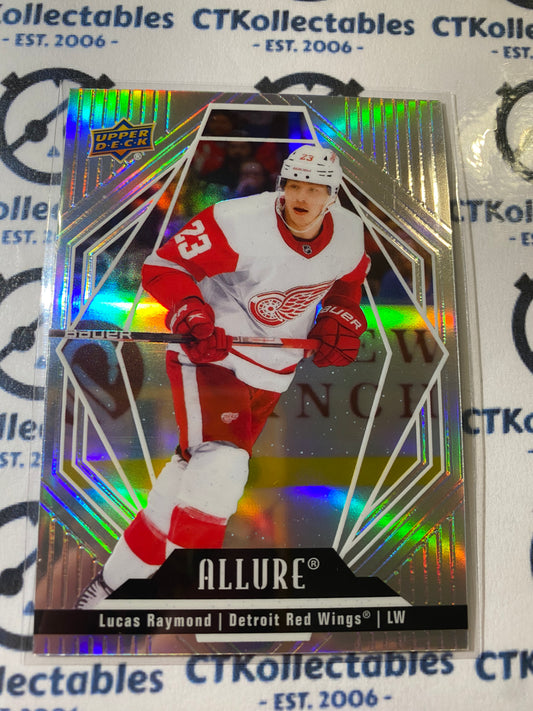 2022-23 Upper Deck Allure Base - #43 Lucas Raymond Red Wings