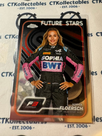 2024 Topps Chrome F1 Future Stars Sophia Floersch #62 F3
