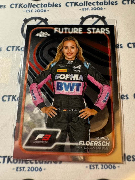 2024 Topps Chrome F1 Future Stars Sophia Floersch #62 F3