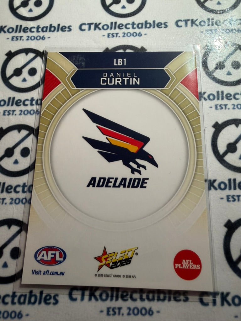 2026 Select AFL Footy Stars Luminous LB1 Daniel Curtin Crows