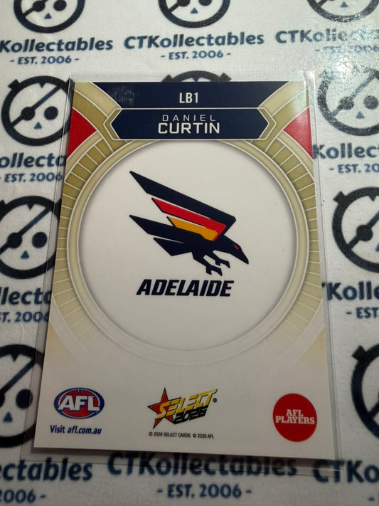 2026 Select AFL Footy Stars Luminous LB1 Daniel Curtin Crows