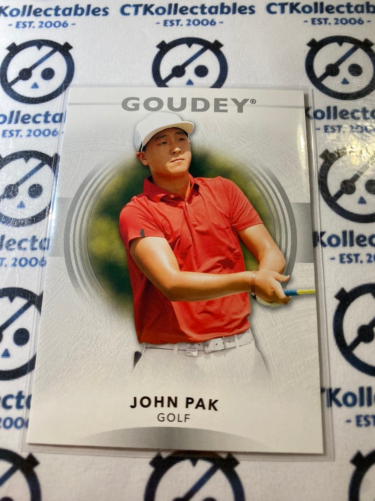 2022 Upper Deck Goodwin Champions Goudey John Pak #G31 Golf