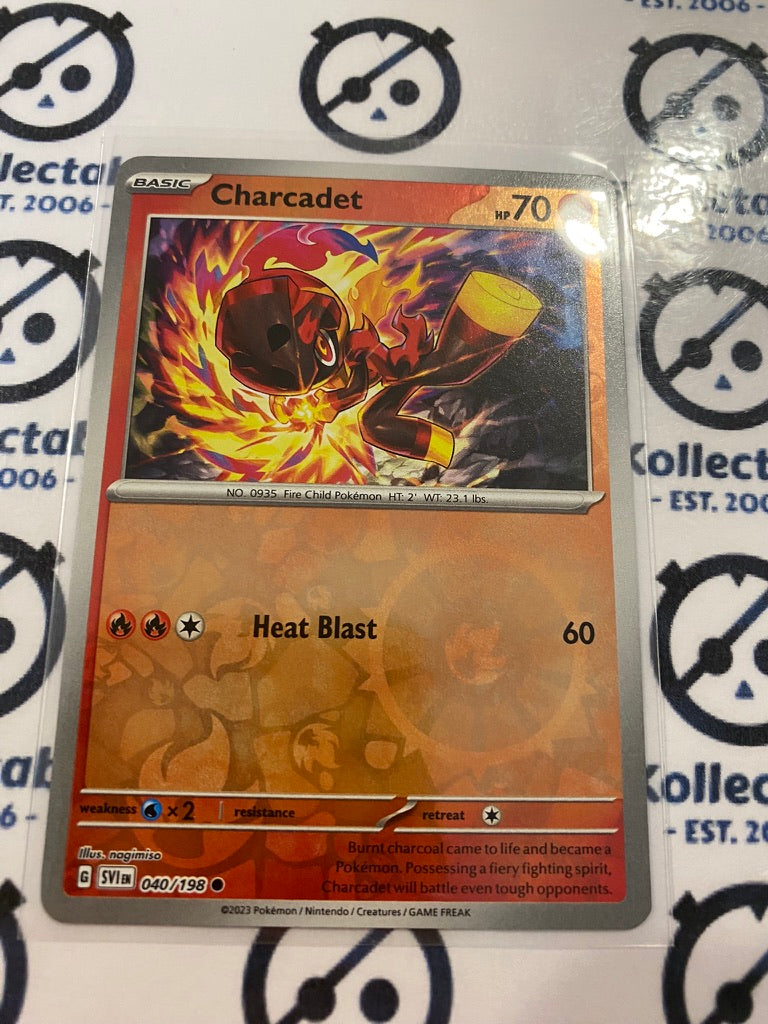 Charcadet Reverse Holo #040/198 2023 Scarlet & Violet Pokémon TCG