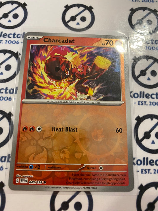 Charcadet Reverse Holo #040/198 2023 Scarlet & Violet Pokémon TCG